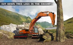 Water Surfer Excavator Crane 3D: Construction Site screenshot 10