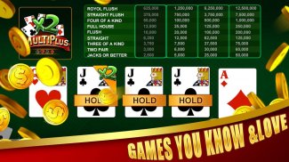 Deuces Wild - Video Poker screenshot 1