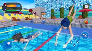 Anime High School Sports Game screenshot 2