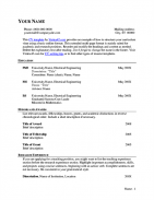 Job Resume Templates screenshot 4