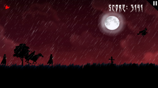 Death on Horse in Blood Night screenshot 0