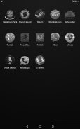 Black,Silver/Grey IconPack v2 screenshot 11