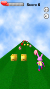 Bunny Run game - Easter Run screenshot 3