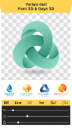 Pembuat Logo 3D: Buat Logo 3D dan Desain 3D Gratis screenshot 6