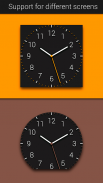 Dark Analog Free Watch Face screenshot 3