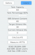 E85 Mix Calculator screenshot 3