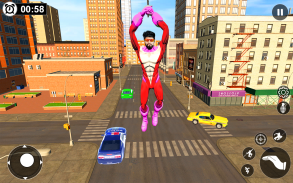 Grand City Mafia Crime - Super Rope Hero Game screenshot 2