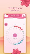 Period Calculator: Fertile Days & Menstrual Cycle screenshot 3