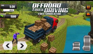 Mountain Offroad Truck Driving screenshot 5