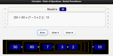 Calculator Parentheses - Order of Operations screenshot 3