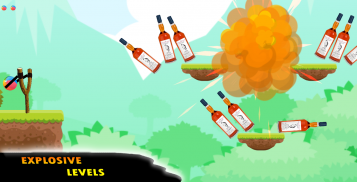 Derribar botellas: tirachinas screenshot 1