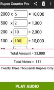 Rupee Counter Pro (Cash Calculator For India) screenshot 0