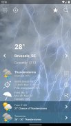 Weather Belgium XL PRO screenshot 4