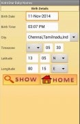 Baby Names & Birth Star screenshot 1
