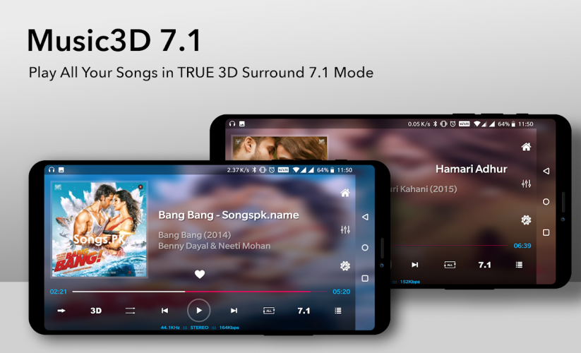 Music Player 3d Surround 7 1 Free 2 0 58 Download Android Apk