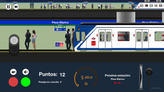 Metro Madrid 2D Simulator screenshot 3