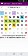 Calendario Colombia 2019 con Feriados Nacionales screenshot 0