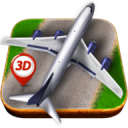 Estacionamento de avião 3D Icon