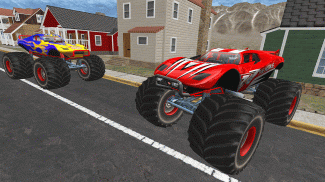 Real Monster Truck Cop Chase screenshot 0