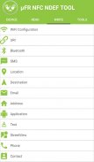 uFR NFC NDEF Tool screenshot 0