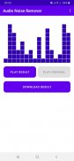 Noise Removal App (Audio & Vid screenshot 0