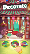 Bloomberry match-3 story. Merge fruits & decorate! screenshot 13