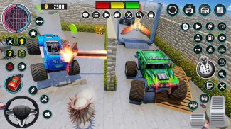 Monster Truck Doolhof-spellen screenshot 1