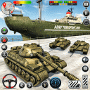 Army Transport Tank Ship Games Icon