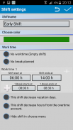 Shift Wage Planer Trial screenshot 5