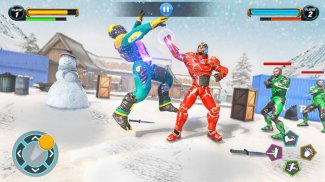 Ninja Robot Hero Street Fight screenshot 5