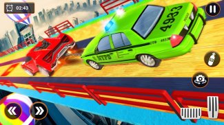 Mega Ramp Car Stunt Race - Double Chain Car Game screenshot 2