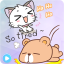 Stiker WA Bergerak Lucu Whatsapp Sticker Animal