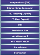 All in One Calculator (EMI/RD-SIP/FD/Credit Card) screenshot 3