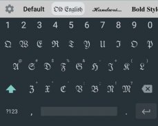 Fonts Keyboard - Fancy Text screenshot 0