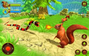 Wild Squirrel Simulator – Wildlife Forest Game screenshot 4