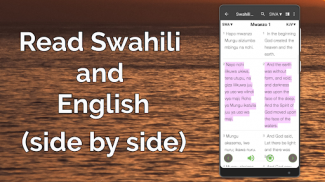 Swahili Bible -Swahili+KJV+NIV screenshot 0