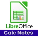 LibreOffice Calc Notes