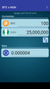 Bitcoin x Nigerian Naira screenshot 2