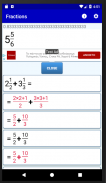 Fractions School Calculator screenshot 9