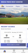 Himachal Pradesh Cricket Assoc screenshot 1