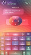 Glitter Keyboard Theme & Emoji screenshot 5