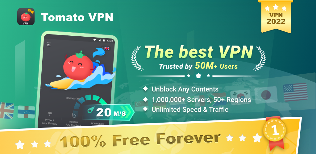 Free VPN TomatoProxy VPN de hotspot grátis rápido - Download do