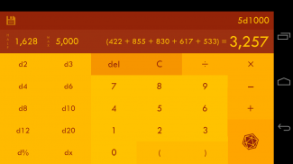 d20 Calculator screenshot 3