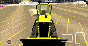 Bulldozer Driving Simulator 3D screenshot 2