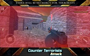 โจมตีผู้ก่อการร้ายที่เคาน์เตอร์: หน่วยรบ Terrorist screenshot 3