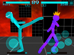 Pertarungan stickman: prajurit neon screenshot 7