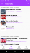 Podcasts Player and tracker screenshot 4