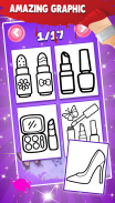 Beauty Coloring Book Glitter screenshot 6