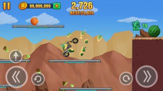 Hill Dismount - Smash the Fruits screenshot 0