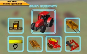 Tractor Thresher Simulator 2019: Farming Games screenshot 0